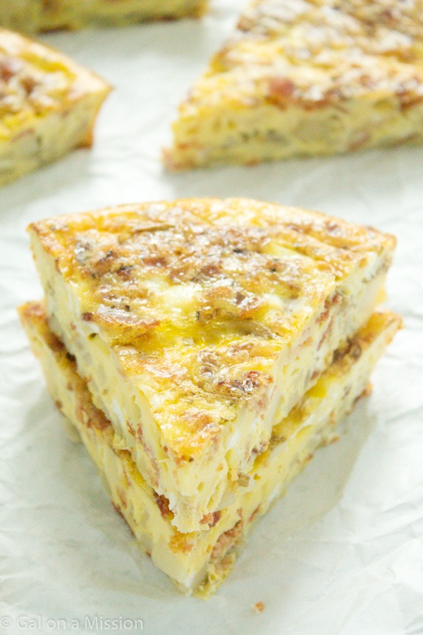5 Mother's Day Brunch Recipe Ideas | Potato Bacon and Egg Breakfast Casserole from Gal on a Mission!