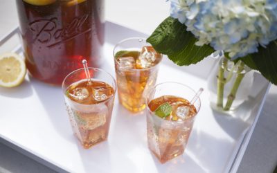 Keep cool this summer with these five mouth watering recipes for Iced Tea on the blog | Tableluxe.com/luxe-society